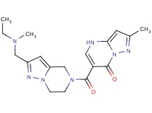 6-{[2-{[ethyl(methyl)amino]methyl}-6,7-dihydropyrazolo[1,5-a]pyrazin-5(4H)-yl]carbonyl}-2-methylpyrazolo[1,5-a]pyrimidin-7(4H)-one