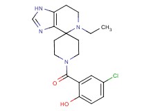 4-chloro-2-[(5-ethyl-1,5,6,7-tetrahydro-1'H-spiro[imidazo[4,5-c]pyridine-4,4'-piperidin]-1'-yl)carbonyl]phenol