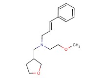 (2-methoxyethyl)[(2E)-3-phenylprop-2-en-1-yl](tetrahydrofuran-3-ylmethyl)amine