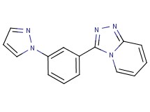 3-[3-(1H-pyrazol-1-yl)phenyl][1,2,4]triazolo[4,3-a]pyridine