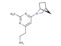 (2-{6-[rel-(1S,4S)-2-azabicyclo[2.2.1]hept-2-yl]-2-methyl-4-pyrimidinyl}ethyl)amine bis(trifluoroacetate)