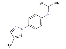 N-isopropyl-4-(4-methyl-1H-pyrazol-1-yl)aniline