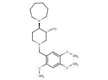 (3R*,4R*)-4-(1-azepanyl)-1-(2,4,5-trimethoxybenzyl)-3-piperidinol