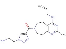 N-allyl-7-{[1-(2-aminoethyl)-1H-1,2,3-triazol-4-yl]carbonyl}-2-methyl-6,7,8,9-tetrahydro-5H-pyrimido[4,5-d]azepin-4-amine
