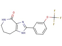 2-[3-(trifluoromethoxy)phenyl]-5,6,7,8-tetrahydroimidazo[4,5-c]azepin-4(1H)-one
