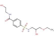 4-{[(3-ethoxy-2-hydroxypropyl)amino]sulfonyl}-N-(2-hydroxyethyl)benzamide