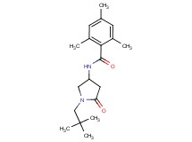 N-[1-(2,2-dimethylpropyl)-5-oxopyrrolidin-3-yl]-2,4,6-trimethylbenzamide