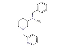 N-benzyl-N-methyl-1-(2-pyridinylmethyl)-3-piperidinamine