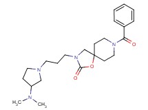 8-benzoyl-3-{3-[3-(dimethylamino)pyrrolidin-1-yl]propyl}-1-oxa-3,8-diazaspiro[4.5]decan-2-one