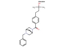 4-(4-{[(1S,4S)-5-benzyl-2,5-diazabicyclo[2.2.1]hept-2-yl]carbonyl}phenyl)-2-methyl-2-butanol