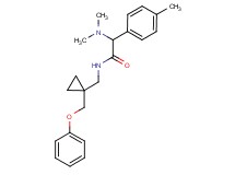 2-(dimethylamino)-2-(4-methylphenyl)-N-{[1-(phenoxymethyl)cyclopropyl]methyl}acetamide