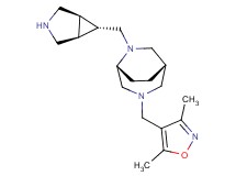 rel-(1S,5R)-6-[rel-(1R,5S,6r)-3-azabicyclo[3.1.0]hex-6-ylmethyl]-3-[(3,5-dimethyl-4-isoxazolyl)methyl]-3,6-diazabicyclo[3.2.2]nonane dihydrochloride