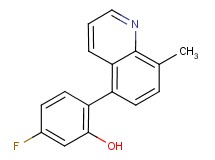 5-fluoro-2-(8-methylquinolin-5-yl)phenol