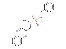 N'-benzyl-N-methyl-N-(quinoxalin-2-ylmethyl)sulfamide