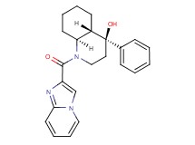 (4S*,4aS*,8aS*)-1-(imidazo[1,2-a]pyridin-2-ylcarbonyl)-4-phenyldecahydro-4-quinolinol