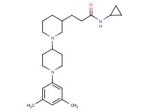 N-cyclopropyl-3-[1'-(3,5-dimethylphenyl)-1,4'-bipiperidin-3-yl]propanamide