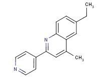 6-ethyl-4-methyl-2-pyridin-4-ylquinoline