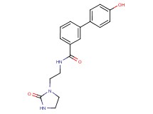 4'-hydroxy-N-[2-(2-oxoimidazolidin-1-yl)ethyl]biphenyl-3-carboxamide