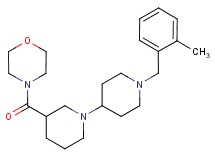 1'-(2-methylbenzyl)-3-(morpholin-4-ylcarbonyl)-1,4'-bipiperidine