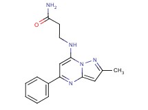 N~3~-(2-methyl-5-phenylpyrazolo[1,5-a]pyrimidin-7-yl)-beta-alaninamide