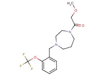 1-(methoxyacetyl)-4-[2-(trifluoromethoxy)benzyl]-1,4-diazepane