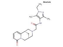 N-(1-ethyl-3,5-dimethyl-1H-pyrazol-4-yl)-2-[(1S,5R)-8-oxo-1,5,6,8-tetrahydro-2H-1,5-methanopyrido[1,2-a][1,5]diazocin-3(4H)-yl]acetamide