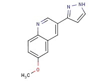 6-methoxy-3-(1H-pyrazol-3-yl)quinoline
