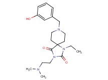 3-[2-(dimethylamino)ethyl]-1-ethyl-8-(3-hydroxybenzyl)-1,3,8-triazaspiro[4.5]decane-2,4-dione