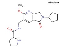 (2R)-N-[(6-cyclopentyl-2-methoxy-5-oxo-6,7-dihydro-5H-pyrrolo[3,4-b]pyridin-3-yl)methyl]pyrrolidine-2-carboxamide