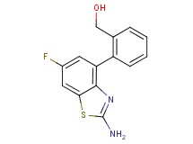 [2-(2-amino-6-fluoro-1,3-benzothiazol-4-yl)phenyl]methanol