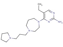 5-ethyl-4-[4-(3-pyrrolidin-1-ylpropyl)-1,4-diazepan-1-yl]pyrimidin-2-amine