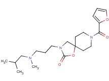 8-(2-furoyl)-3-{3-[isobutyl(methyl)amino]propyl}-1-oxa-3,8-diazaspiro[4.5]decan-2-one