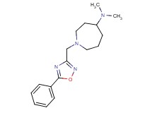 N,N-dimethyl-1-[(5-phenyl-1,2,4-oxadiazol-3-yl)methyl]-4-azepanamine