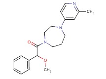 1-[methoxy(phenyl)acetyl]-4-(2-methyl-4-pyridinyl)-1,4-diazepane