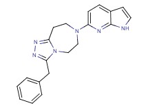 3-benzyl-7-(1H-pyrrolo[2,3-b]pyridin-6-yl)-6,7,8,9-tetrahydro-5H-[1,2,4]triazolo[4,3-d][1,4]diazepine