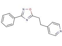 4-[2-(3-phenyl-1,2,4-oxadiazol-5-yl)ethyl]pyridine