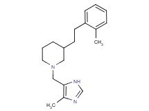 1-[(4-methyl-1H-imidazol-5-yl)methyl]-3-[2-(2-methylphenyl)ethyl]piperidine