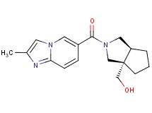 [(3aS*,6aS*)-2-[(2-methylimidazo[1,2-a]pyridin-6-yl)carbonyl]hexahydrocyclopenta[c]pyrrol-3a(1H)-yl]methanol