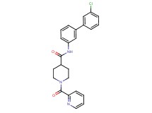N-(3'-chloro-3-biphenylyl)-1-(2-pyridinylcarbonyl)-4-piperidinecarboxamide