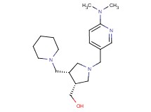 [(3R*,4R*)-1-{[6-(dimethylamino)pyridin-3-yl]methyl}-4-(piperidin-1-ylmethyl)pyrrolidin-3-yl]methanol