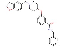 N-benzyl-3-{[1-(2,3-dihydro-1-benzofuran-5-ylmethyl)-4-piperidinyl]oxy}benzamide