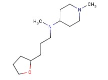 N,1-dimethyl-N-[3-(tetrahydro-2-furanyl)propyl]-4-piperidinamine