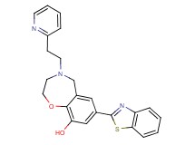 7-(1,3-benzothiazol-2-yl)-4-(2-pyridin-2-ylethyl)-2,3,4,5-tetrahydro-1,4-benzoxazepin-9-ol