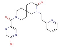 9-[(5-hydroxypyrazin-2-yl)carbonyl]-2-(2-pyridin-2-ylethyl)-2,9-diazaspiro[5.5]undecan-3-one