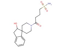 4-(2-hydroxy-2,3-dihydro-1'H-spiro[indene-1,4'-piperidin]-1'-yl)-4-oxo-1-butanesulfonamide