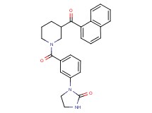 1-(3-{[3-(1-naphthoyl)-1-piperidinyl]carbonyl}phenyl)-2-imidazolidinone