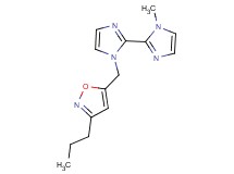 1-methyl-1'-[(3-propylisoxazol-5-yl)methyl]-1H,1'H-2,2'-biimidazole