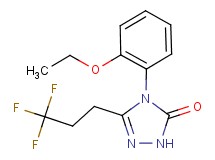 4-(2-ethoxyphenyl)-5-(3,3,3-trifluoropropyl)-2,4-dihydro-3H-1,2,4-triazol-3-one