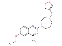 6-ethoxy-2-[4-(3-furylmethyl)-1,4-diazepan-1-yl]-4-methylquinazoline