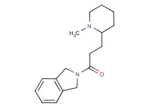 2-[3-(1-methyl-2-piperidinyl)propanoyl]isoindoline